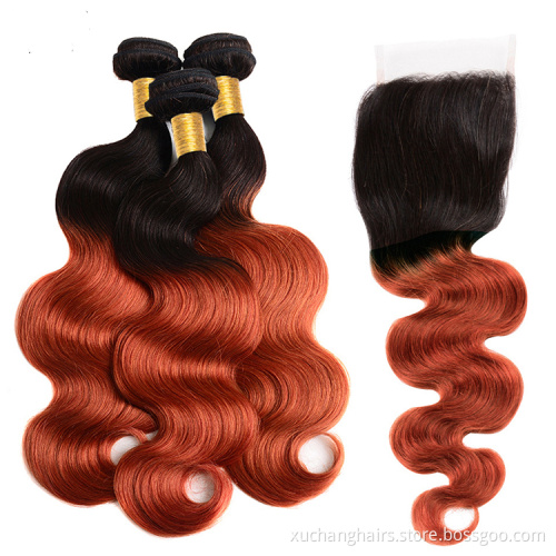 Colorful Brazilian Hair Bundles: Wholesale Ombre Virgin Weave
